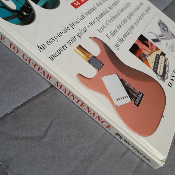 The Player's Guide To Guitar Maintenance Vintage 1998 Hardcover Book Retro 90s - Picture 3 of 16
